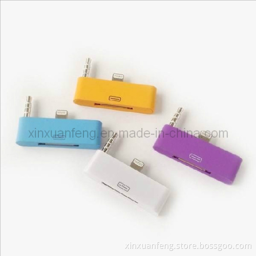 30 Pin to 8 Pin Audio Adapter for iPhone5 (XF-MPC-045)
